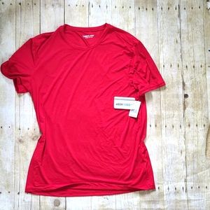 NEW L Red KEEPS YOU COOL  Men's Shirt T Dri Fit